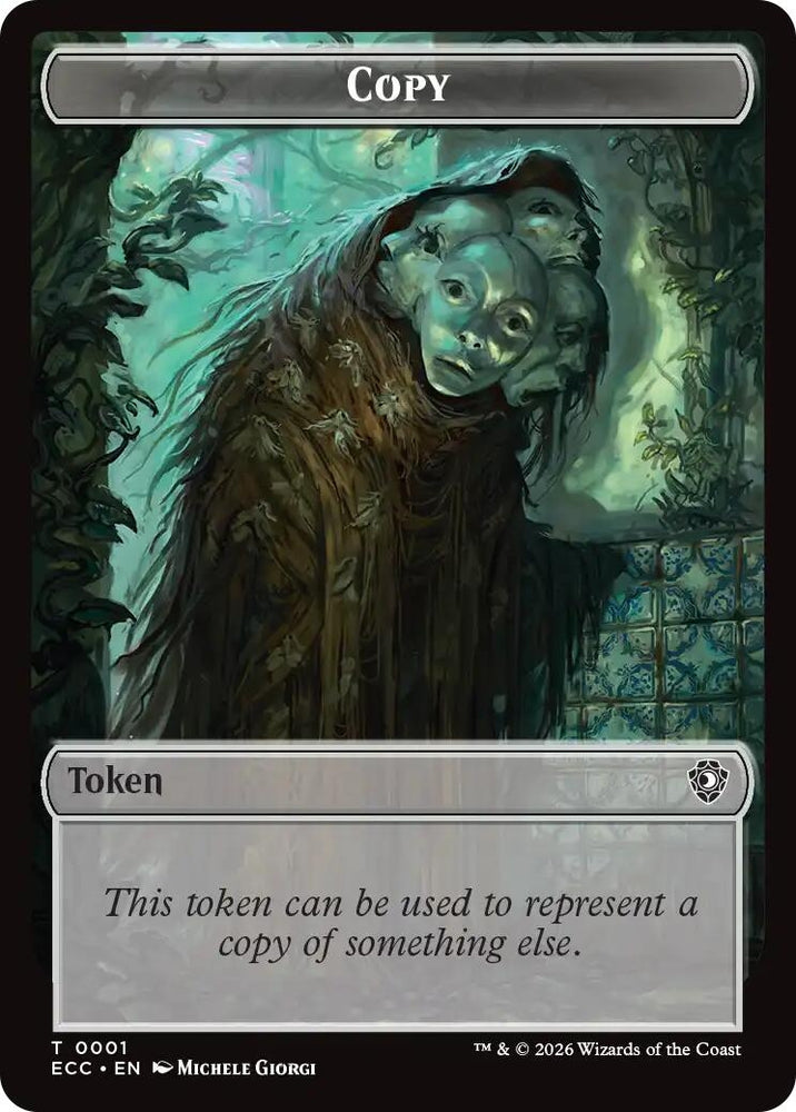 Image for Copy // Elemental (0002) Double-Sided Token (1 // 2) [Commander: Lorwyn Eclipsed] - Magic: The Gathering