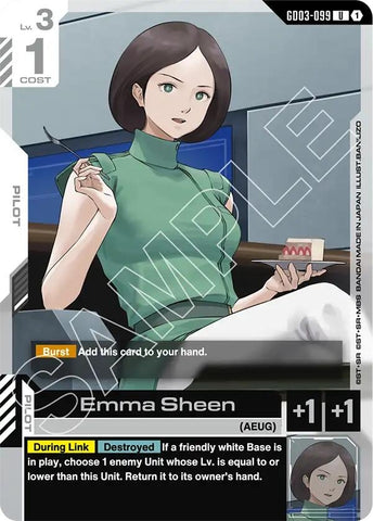 Image for Emma Sheen (GD03-099) [Steel Requiem] - Gundam Card Game