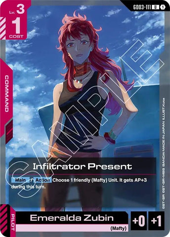 Image for Infiltrator Present (GD03-111) [Steel Requiem] - Gundam Card Game