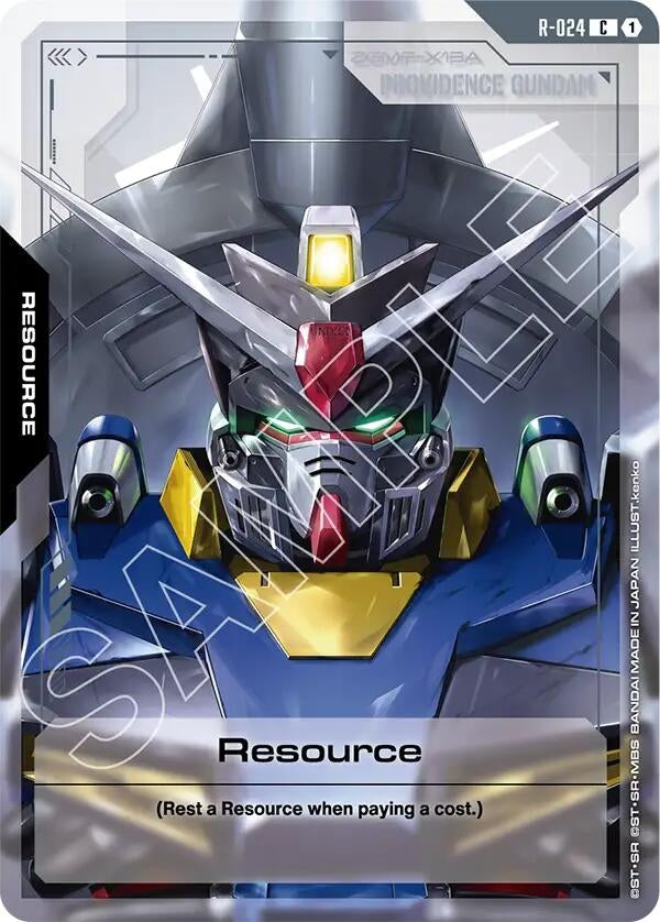 Image for Resource (R-024) (R-024) [Steel Requiem] - Gundam Card Game