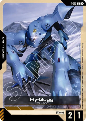 Image for Hy-Gogg (T-013) (T-013) [Steel Requiem] - Gundam Card Game