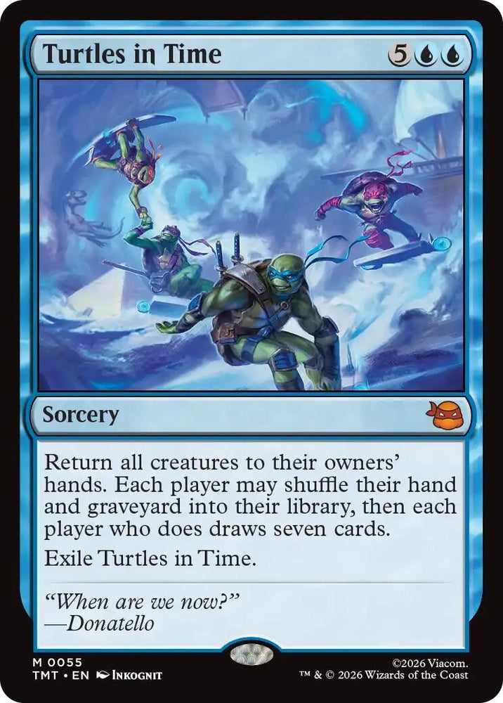 Image for Turtles in Time (55) [Teenage Mutant Ninja Turtles] - Magic: The Gathering