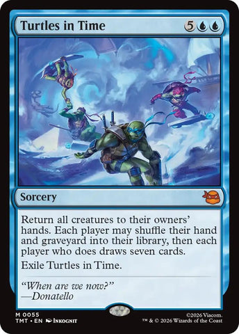 Image for Turtles in Time (55) [Teenage Mutant Ninja Turtles] - Magic: The Gathering