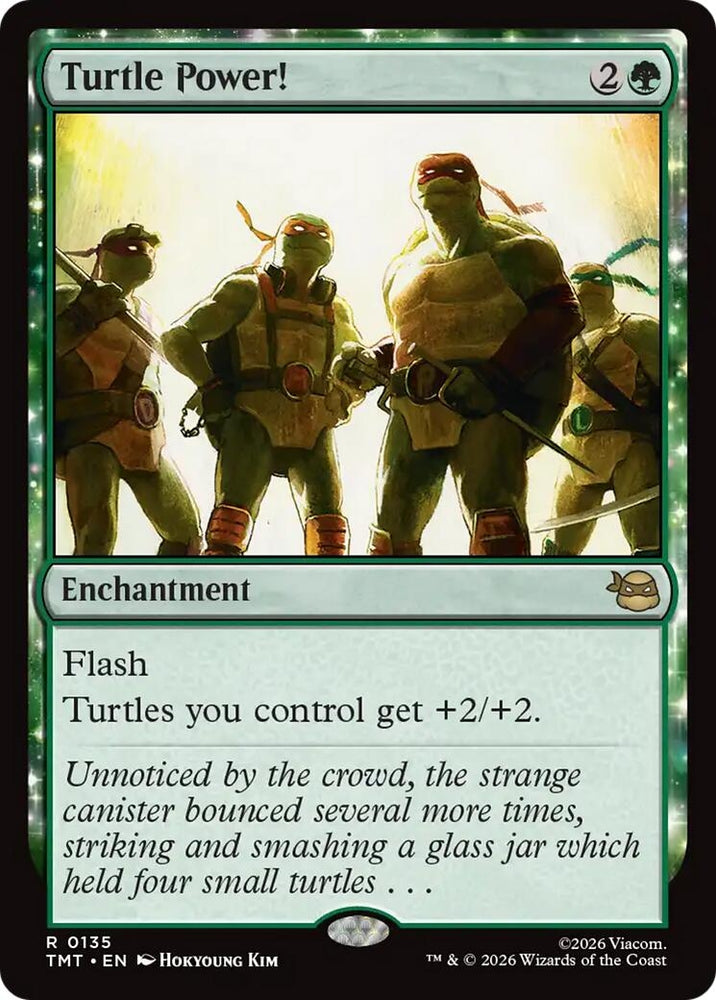 Image for Turtle Power! (135) [Teenage Mutant Ninja Turtles] - Magic: The Gathering