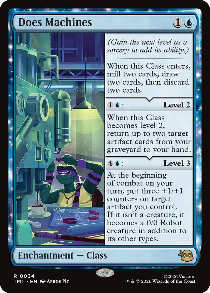 Image for Does Machines (34) [Teenage Mutant Ninja Turtles] - Magic: The Gathering