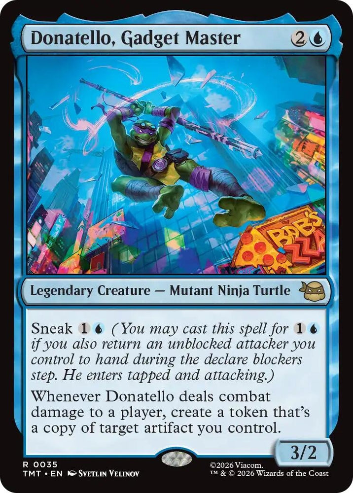 Image for Donatello, Gadget Master (35) [Teenage Mutant Ninja Turtles] - Magic: The Gathering