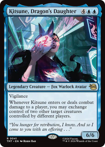 Image for Kitsune, Dragon's Daughter (41) [Teenage Mutant Ninja Turtles] - Magic: The Gathering