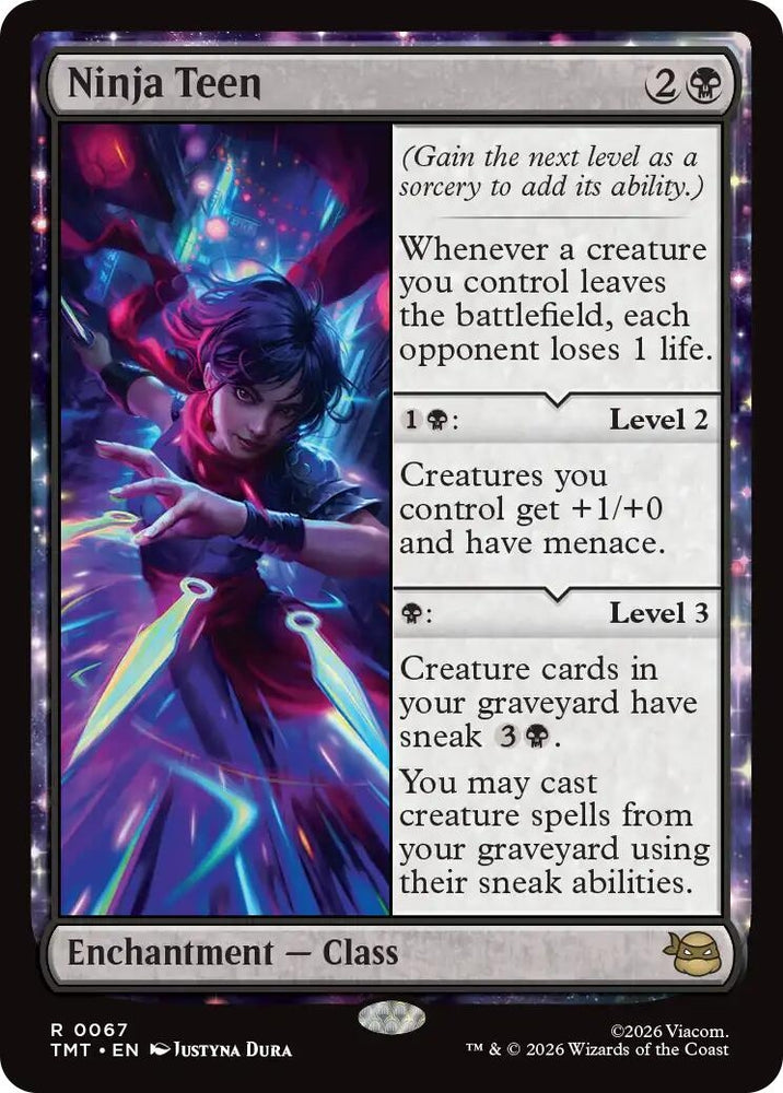 Image for Ninja Teen (67) [Teenage Mutant Ninja Turtles] - Magic: The Gathering