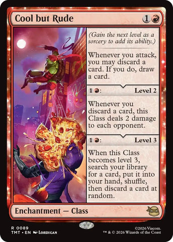 Image for Cool but Rude (89) [Teenage Mutant Ninja Turtles] - Magic: The Gathering