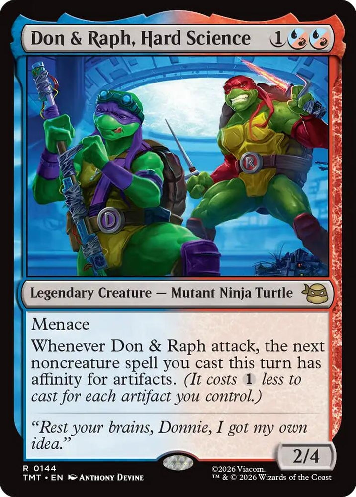 Image for Don & Raph, Hard Science (144) [Teenage Mutant Ninja Turtles] - Magic: The Gathering