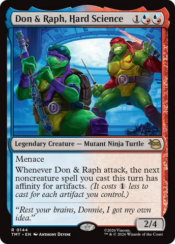Image for Don & Raph, Hard Science (144) [Teenage Mutant Ninja Turtles] - Magic: The Gathering