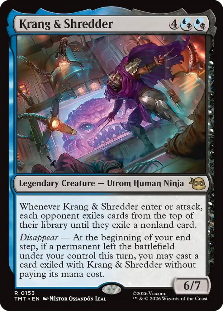 Image for Krang & Shredder (153) [Teenage Mutant Ninja Turtles] - Magic: The Gathering