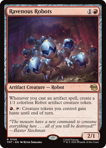 Image for Ravenous Robots (106) [Teenage Mutant Ninja Turtles] - Magic: The Gathering