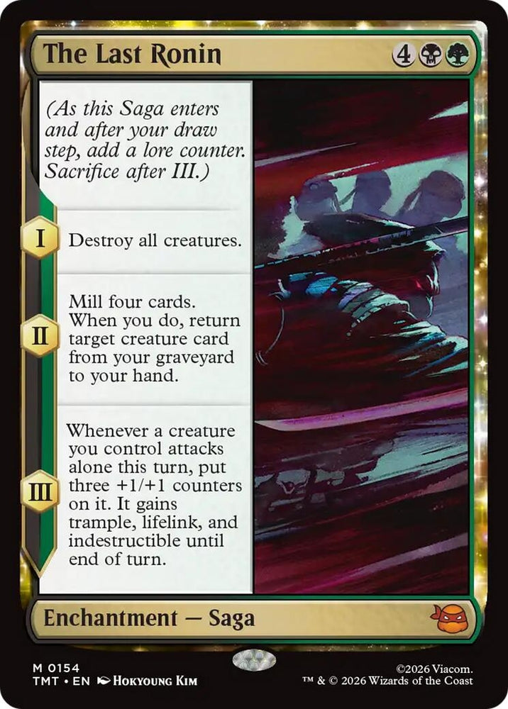 Image for The Last Ronin (154) [Teenage Mutant Ninja Turtles] - Magic: The Gathering
