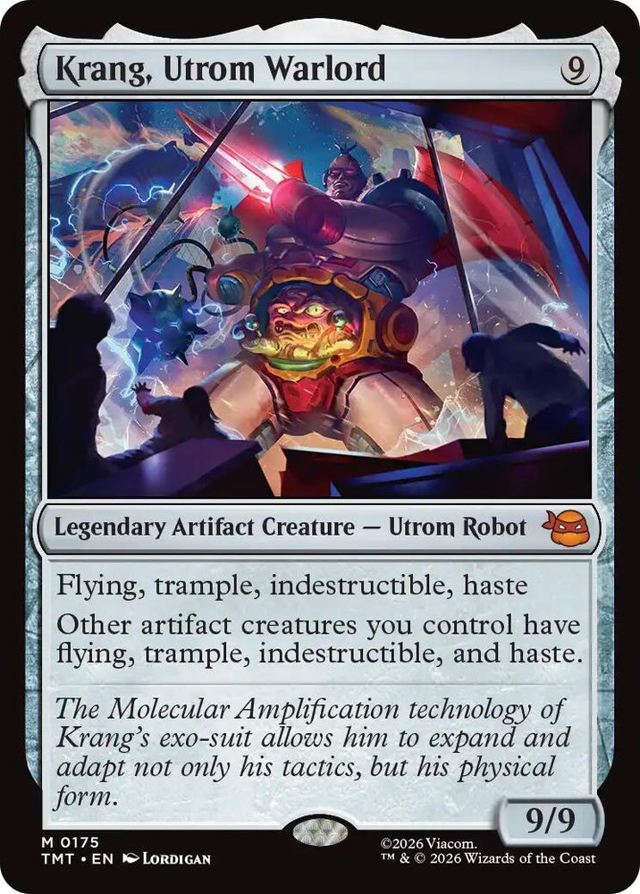 Image for Krang, Utrom Warlord (175) [Teenage Mutant Ninja Turtles] - Magic: The Gathering