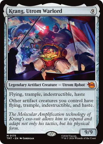 Image for Krang, Utrom Warlord (175) [Teenage Mutant Ninja Turtles] - Magic: The Gathering