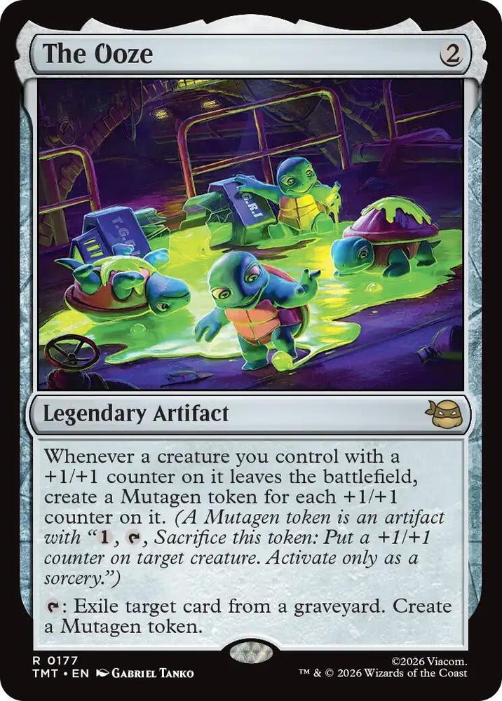 Image for The Ooze (177) [Teenage Mutant Ninja Turtles] - Magic: The Gathering