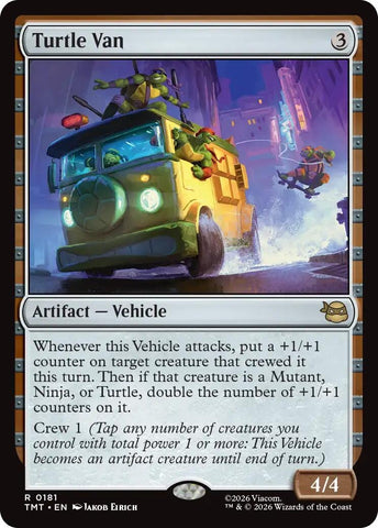 Image for Turtle Van (181) [Teenage Mutant Ninja Turtles] - Magic: The Gathering