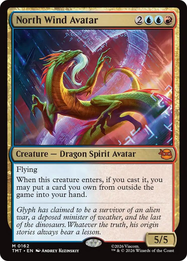 Image for North Wind Avatar (162) [Teenage Mutant Ninja Turtles] - Magic: The Gathering