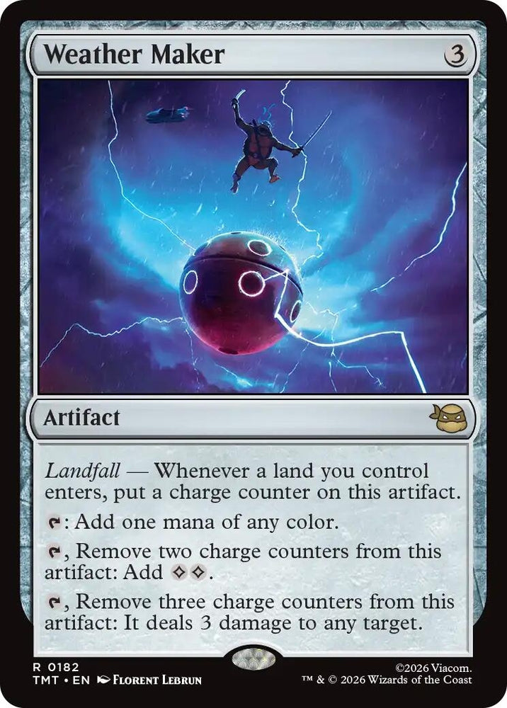 Image for Weather Maker (182) [Teenage Mutant Ninja Turtles] - Magic: The Gathering