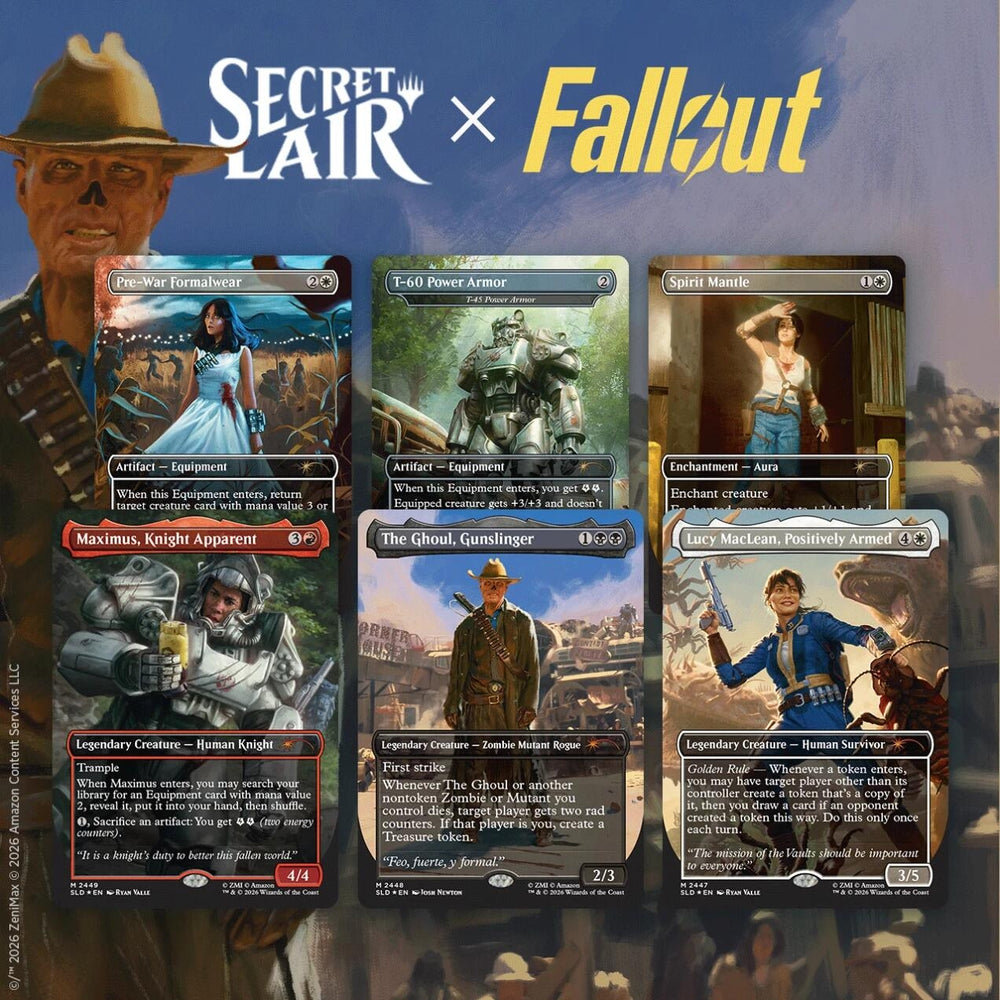Image for Secret Lair Drop: Secret Lair x Fallout: Beyond Vault 33 - Non-Foil Edition - Magic: The Gathering