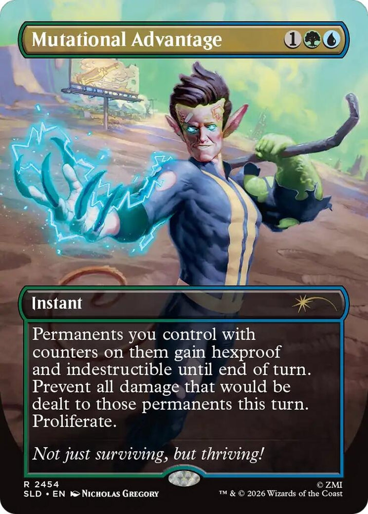 Image for Mutational Advantage (2454) [Secret Lair Drop Series] - Magic: The Gathering