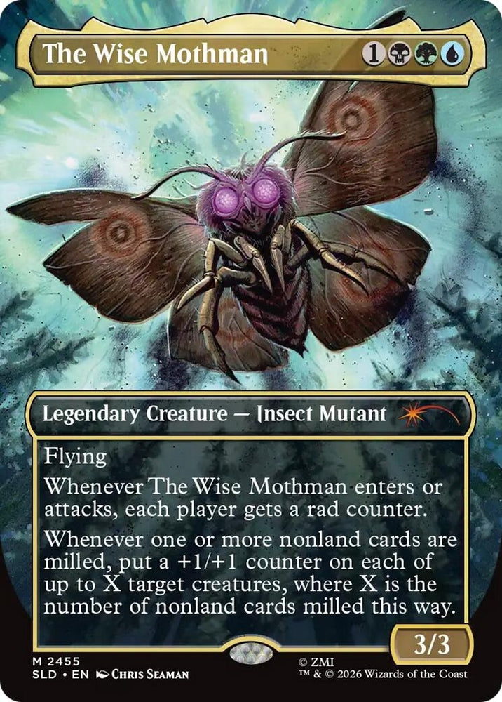 Image for The Wise Mothman (2455) [Secret Lair Drop Series] - Magic: The Gathering