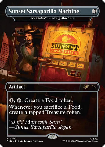 Image for Sunset Sarsaparilla Machine - Nuka-Cola Vending Machine (2462) [Secret Lair Drop Series] - Magic: The Gathering
