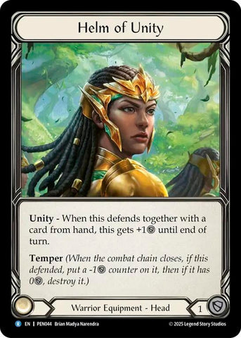 Image for Helm of Unity (PEN044) [Compendium of Rathe] - Flesh and Blood TCG