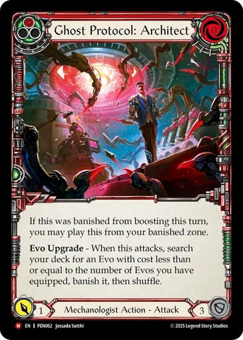 Image for Ghost Protocol: Architect (PEN062) [Compendium of Rathe] - Flesh and Blood TCG
