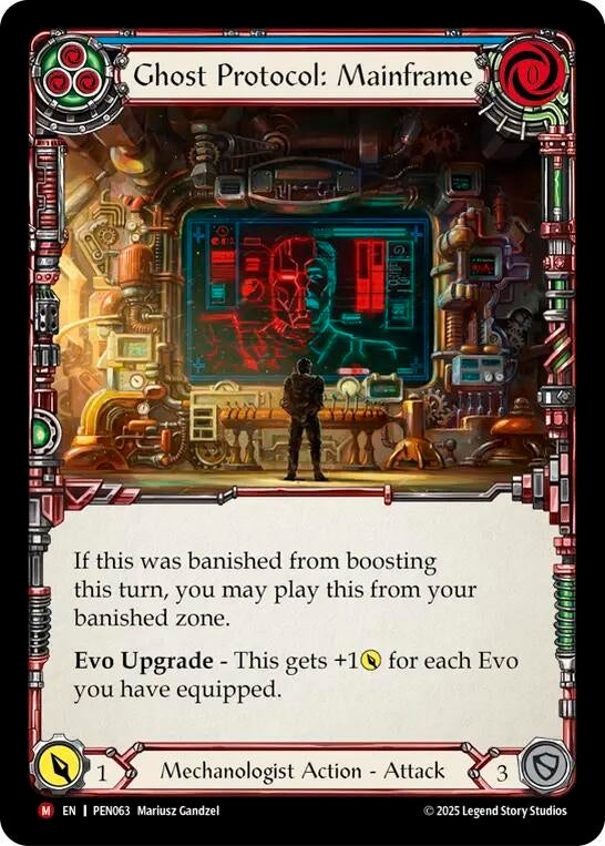 Image for Ghost Protocol: Mainframe (PEN063) [Compendium of Rathe] - Flesh and Blood TCG