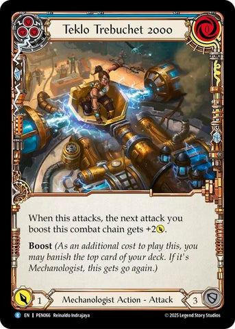 Image for Teklo Trebuchet 2000 (PEN066) [Compendium of Rathe] - Flesh and Blood TCG
