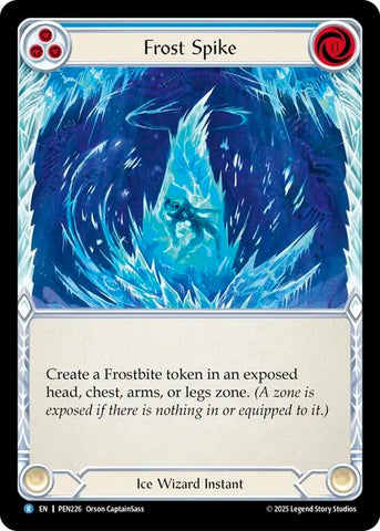 Image for Frost Spike (PEN226) [Compendium of Rathe] - Flesh and Blood TCG