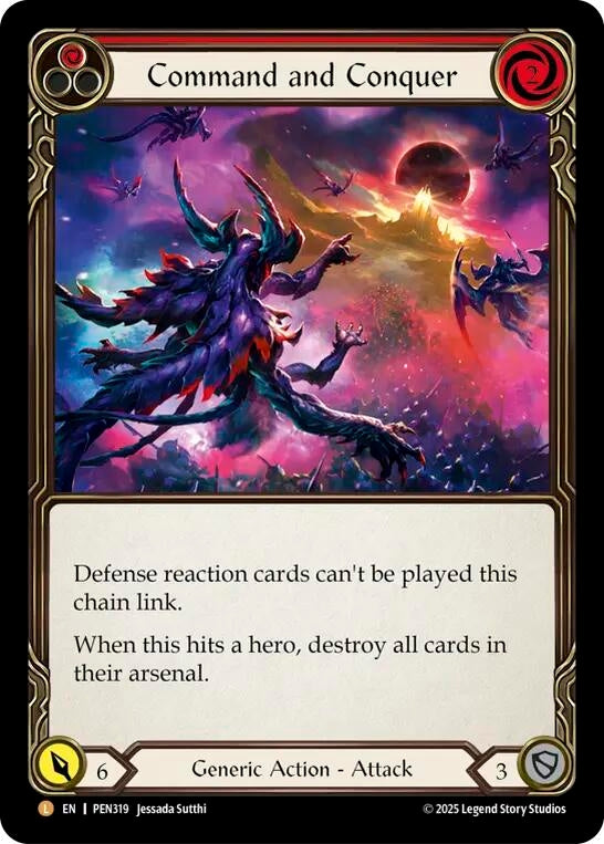 Image for Command and Conquer (PEN319) [Compendium of Rathe] - Flesh and Blood TCG