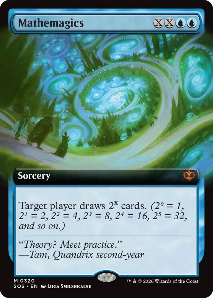 Image for Mathemagics (Extended Art) (320) [Secrets of Strixhaven] - Magic: The Gathering