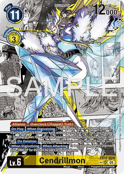 Image for Cendrillmon (SP) (EX11-024 SR) [Dawn of Liberator] - Digimon Card Game