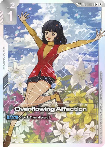 Image for Overflowing Affection (SP) (U+) (GD01-118) [Steel Requiem] - Gundam Card Game