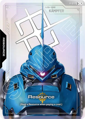 Image for Resource (R-022) (C+) (R-022) [Steel Requiem] - Gundam Card Game