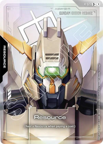 Image for Resource (R-027) (C+) (R-027) [Steel Requiem] - Gundam Card Game