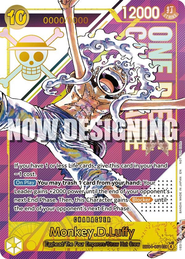 Image for Monkey.D.Luffy - EB04-061 [Serial Number] (EB04-061) [One Piece Promotion Cards] - One Piece Card Game