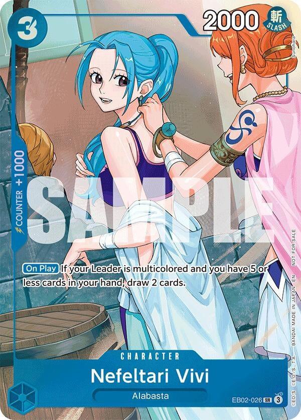Image for Nefeltari Vivi - EB02-026 (EB02-026) [Extra Booster: One Piece Heroines Edition] - One Piece Card Game