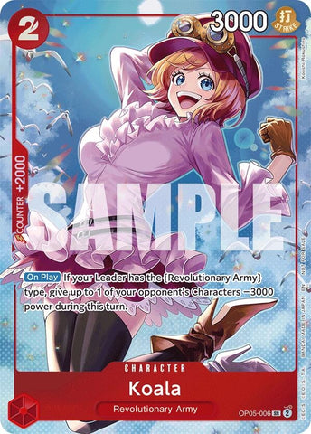 Image for Koala - OP05-006 (OP05-006) [Extra Booster: One Piece Heroines Edition] - One Piece Card Game