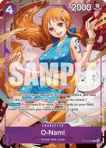 O-Nami - ST18-002 (ST18-002) [Extra Booster: One Piece Heroines Edition]