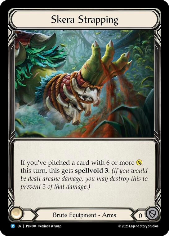 Image for Skera Strapping (PEN004) [Compendium of Rathe] - Flesh and Blood TCG