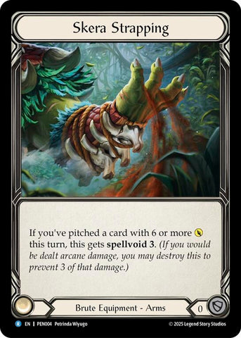 Image for Skera Strapping (PEN004) [Compendium of Rathe] - Flesh and Blood TCG