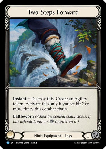 Image for Two Steps Forward (PEN033) [Compendium of Rathe] - Flesh and Blood TCG