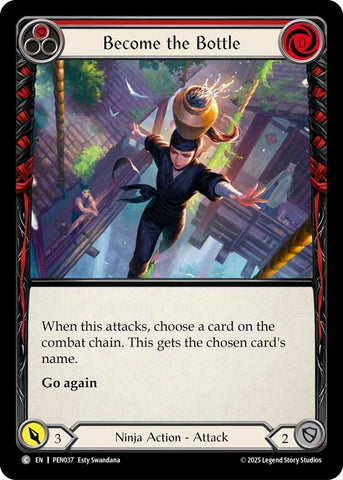 Image for Become The Bottle (Red) (PEN037) [Compendium of Rathe] - Flesh and Blood TCG