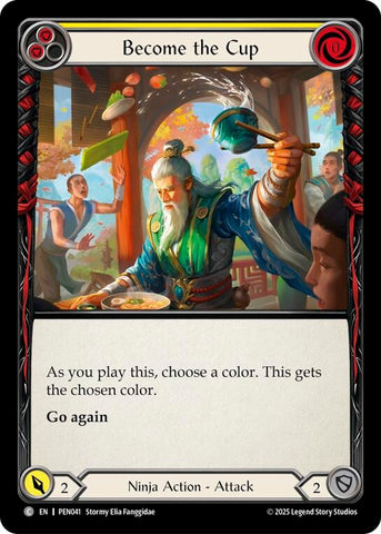 Become The Cup (Yellow) (PEN041) [Compendium of Rathe]