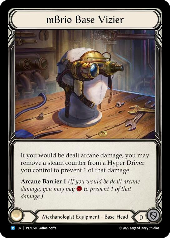 Image for Mbrio Base Vizier (PEN058) [Compendium of Rathe] - Flesh and Blood TCG