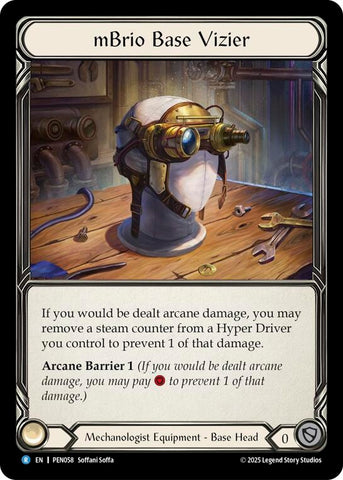 Image for Mbrio Base Vizier (PEN058) [Compendium of Rathe] - Flesh and Blood TCG